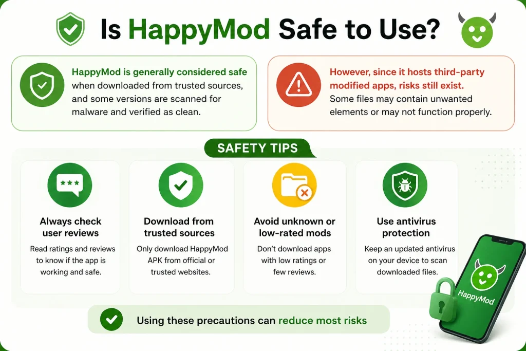 Is HappyMod Safe to Use